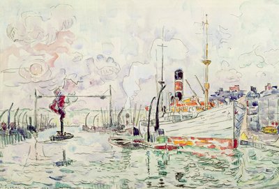 Rouen, 1924 - Paul Signac